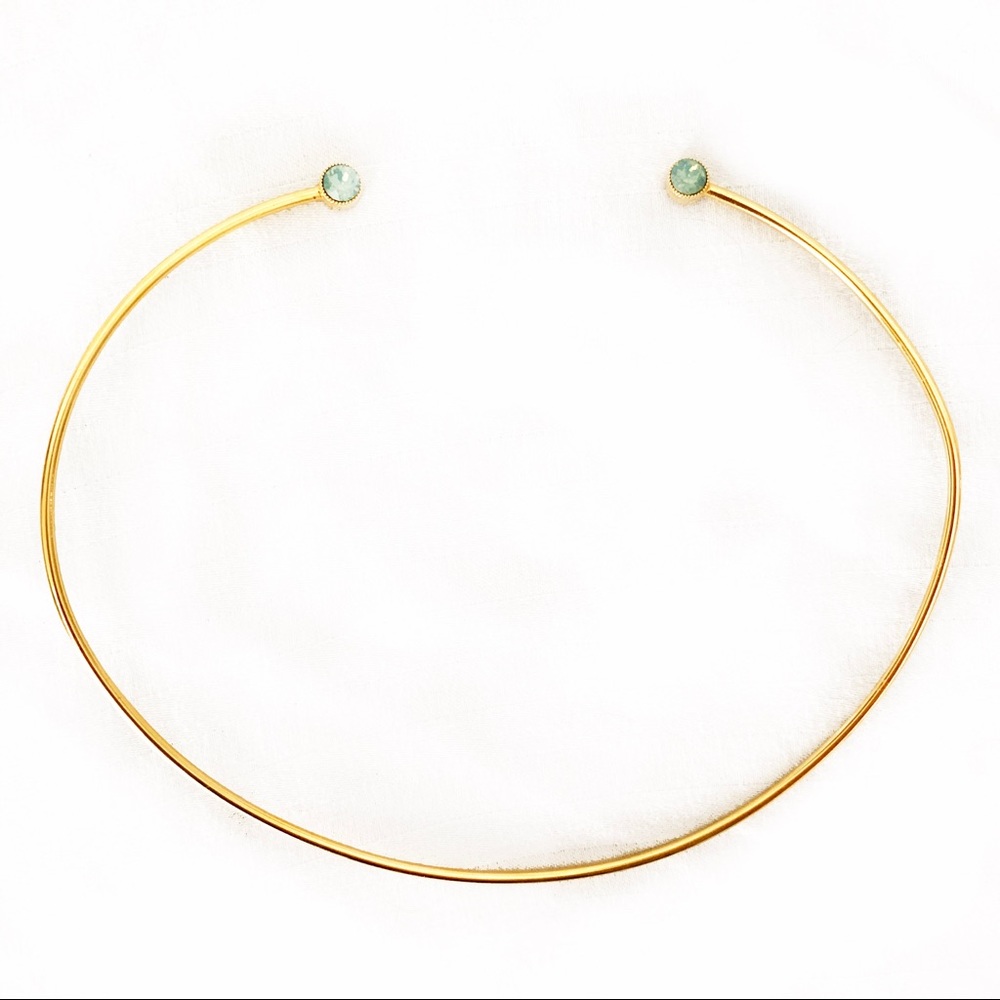 Anthropologie Gemstone Collar